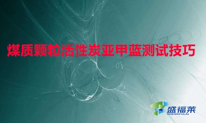 煤質(zhì)顆?；钚蕴縼喖姿{(lán)測(cè)試技巧