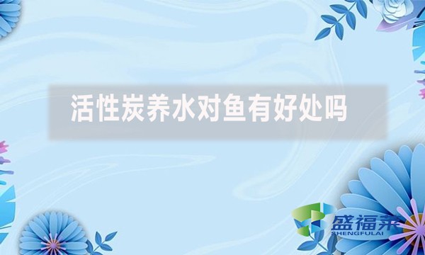 活性炭養(yǎng)水對(duì)魚(yú)有好處嗎？