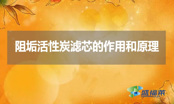 阻垢活性炭濾芯的作用和原理？