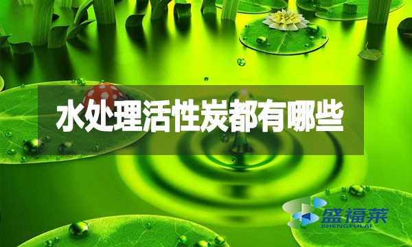 水處理活性炭都有哪些？